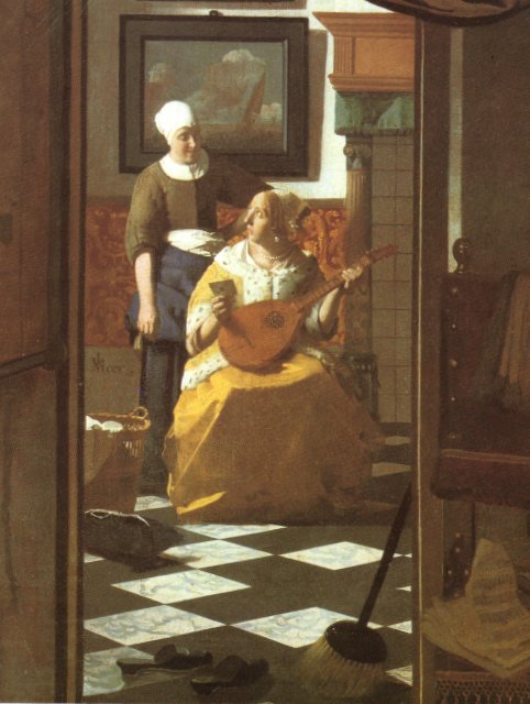Uma Carta de Amor - Vermeer