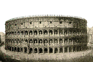 The Colisseum of Ancient Rome